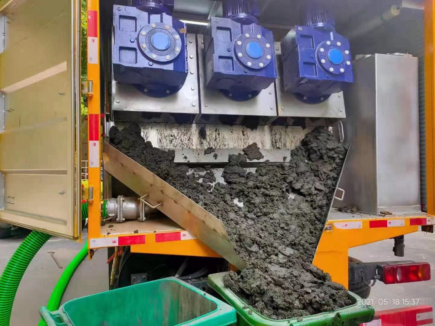 红星化粪池清掏城市维护站-泥浆净化干湿分离处理